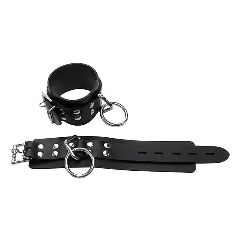 Locking Servitude Wrist Cuffs by Spartacus Enterprises - Cuffs and Restraints