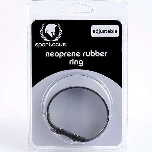Rubberline Neoprene 3-Snap C-Ring Bondage Accessory