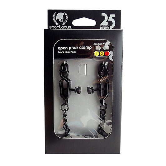 Spartacus Adjustable Pleasure Tit Clamps - Customizable Pressure