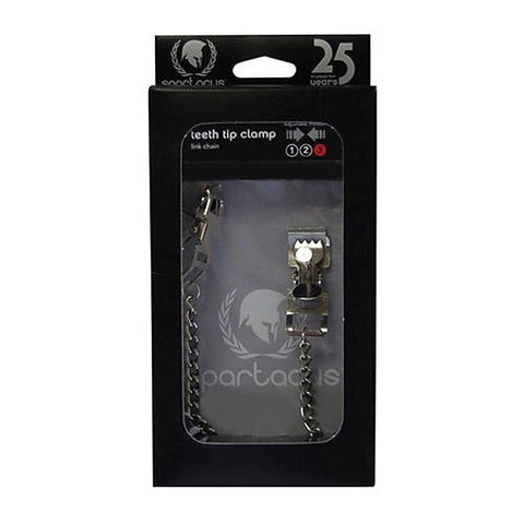 Toothy Metal Nipple Clamps by Spartacus Enterprises - Nipple and Clit Clamps