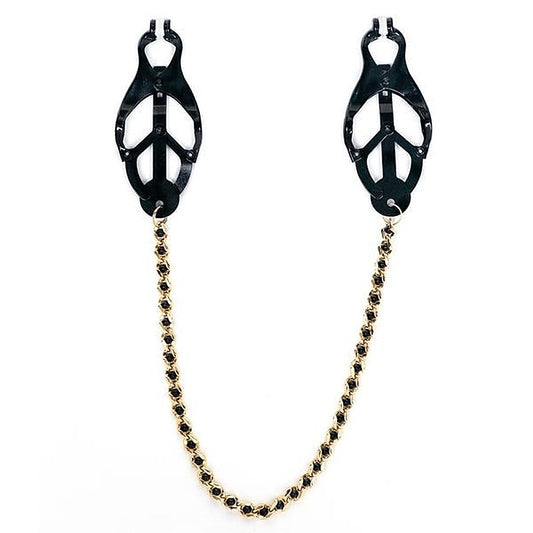 Spartacus' Exquisite Black Butterfly Intimate Clamp