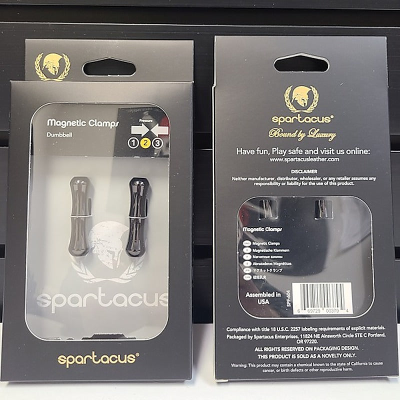 Magnetic Clit or Tit Clamps Dumbbell - Nipple and Clit Clamps