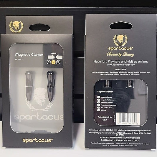 SPARTACUS Magnetic Nipple Or Clit Clamps Arrow