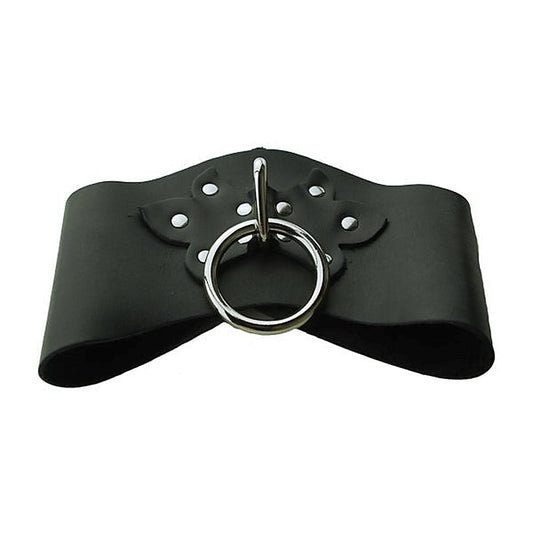 Spartacus Premium Leather Bondage Posture Collar