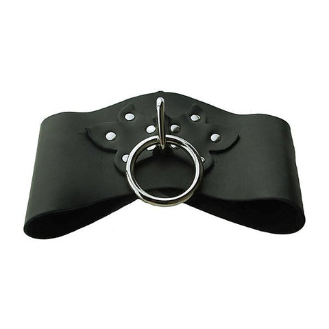 Leather Bondage Posture Collar by Spartacus - Collars and Leads