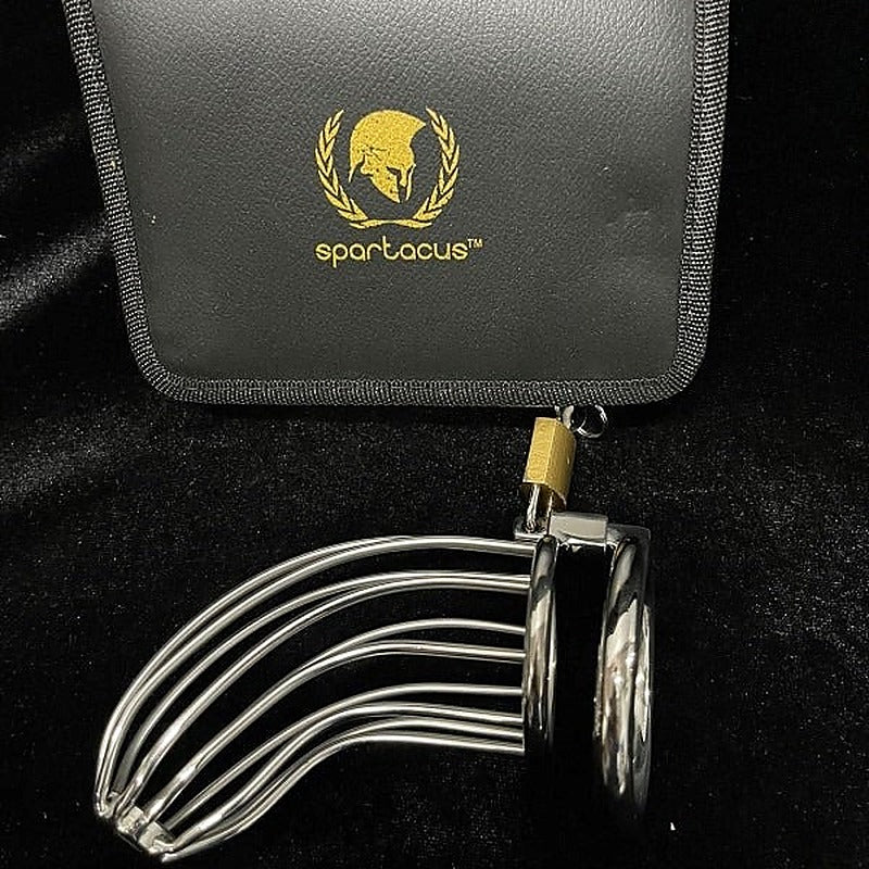 Bird Cage Locking Male Chastity Device - Male Chastity