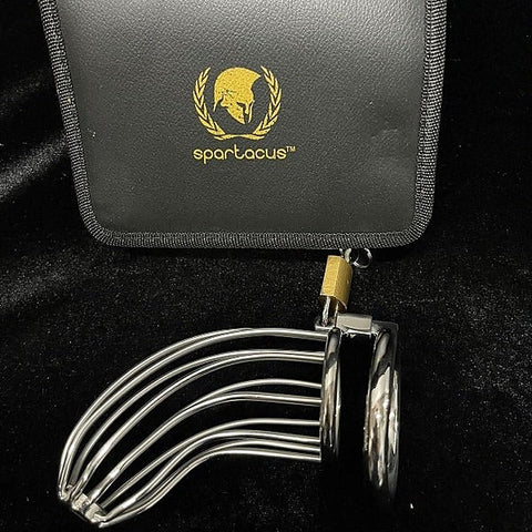 Bird Cage Locking Male Chastity Device - Male Chastity