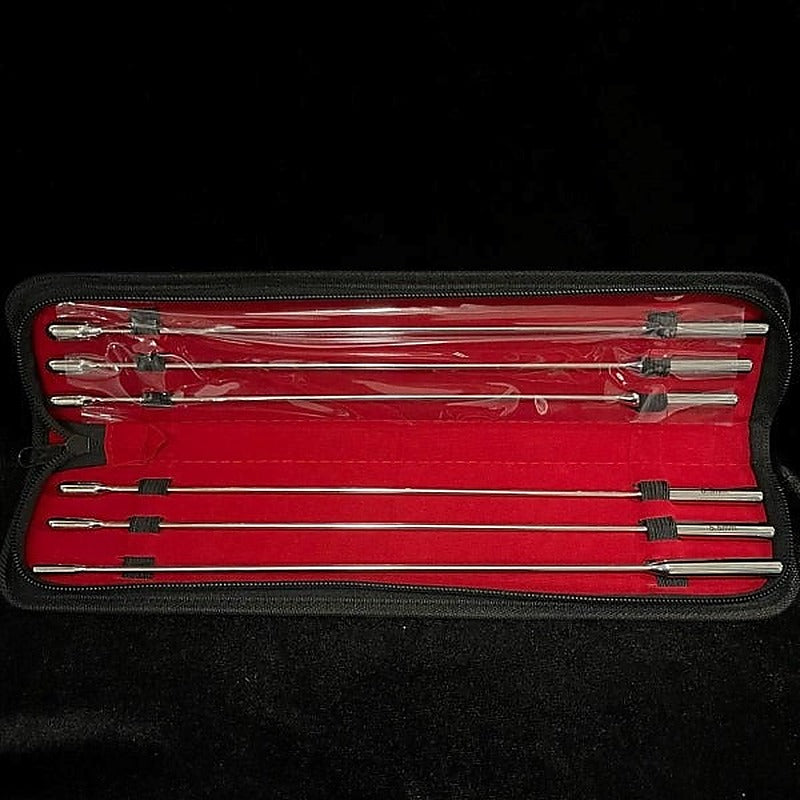 Smooth Stainless Steel Urethral Sounds Kit - Urethral Sounds