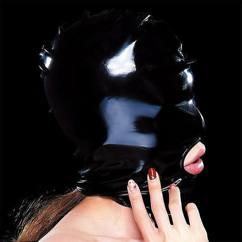 Japanese-Crafted PVC Mask by Execute Lingerie - Masks And Blindfolds