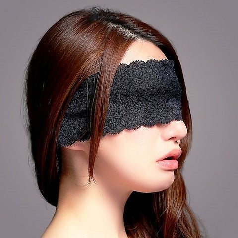 EXECUTE Microfiber Lace Eye Mask by Execute Lingerie - Masks And Blindfolds
