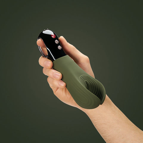 Fun Factory Manta Vibrating Male Stroker - Masturbators and Strokers