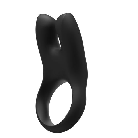 Fun Factory NOS USB Rechargeable Vibrating Cock Ring Black - Vibrating Cock Rings