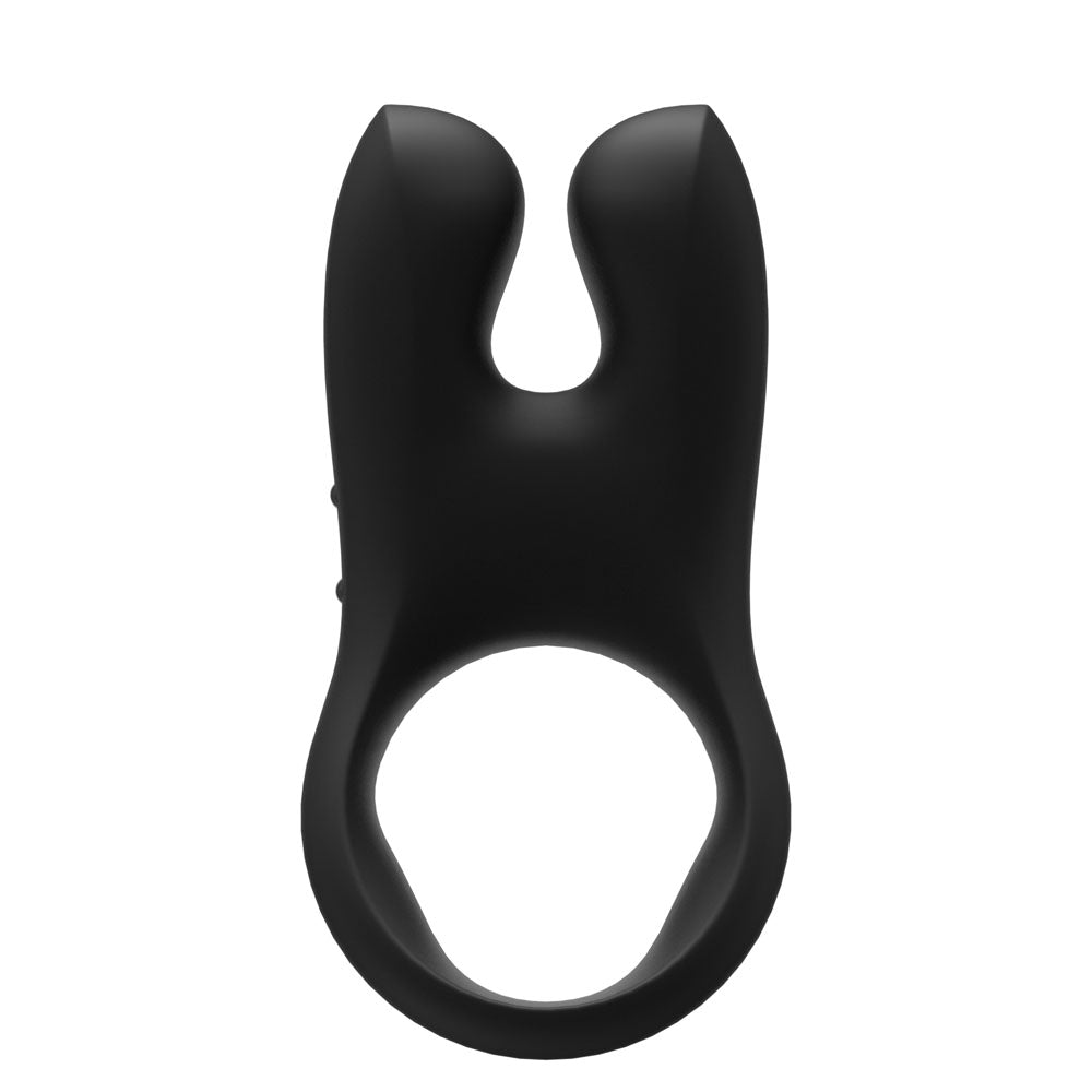 Fun Factory NOS USB Rechargeable Vibrating Cock Ring Black Vibrating Cock Rings
