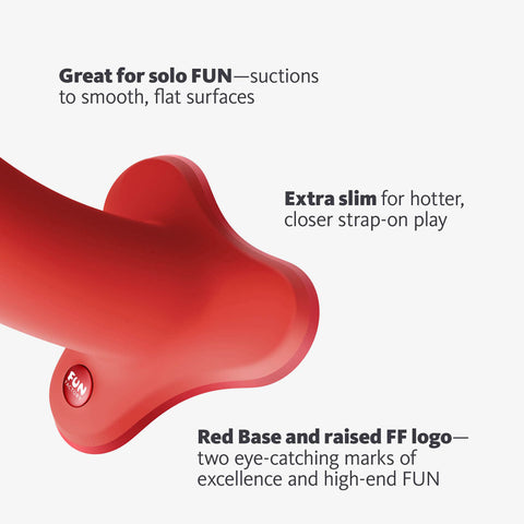 Fun Factory MAGNUM Strap On Dildo Coral Orange - Strap On Sextoys