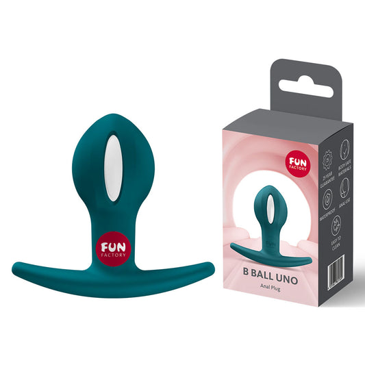 Fun Factory B BALLS UNO Weighted Kegel Ball Green Butt Plugs