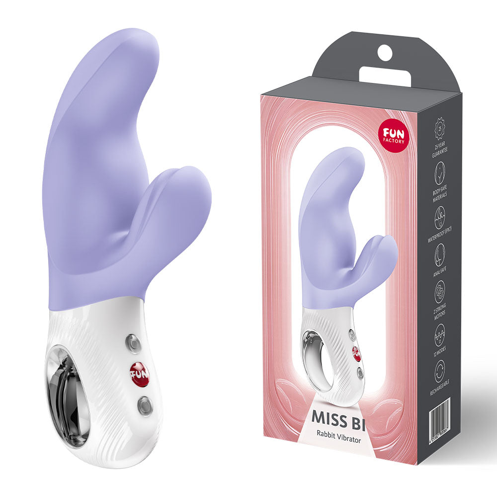 Fun Factory MISS BI Rechargeable Rabbit Massager Rabbit Vibrators