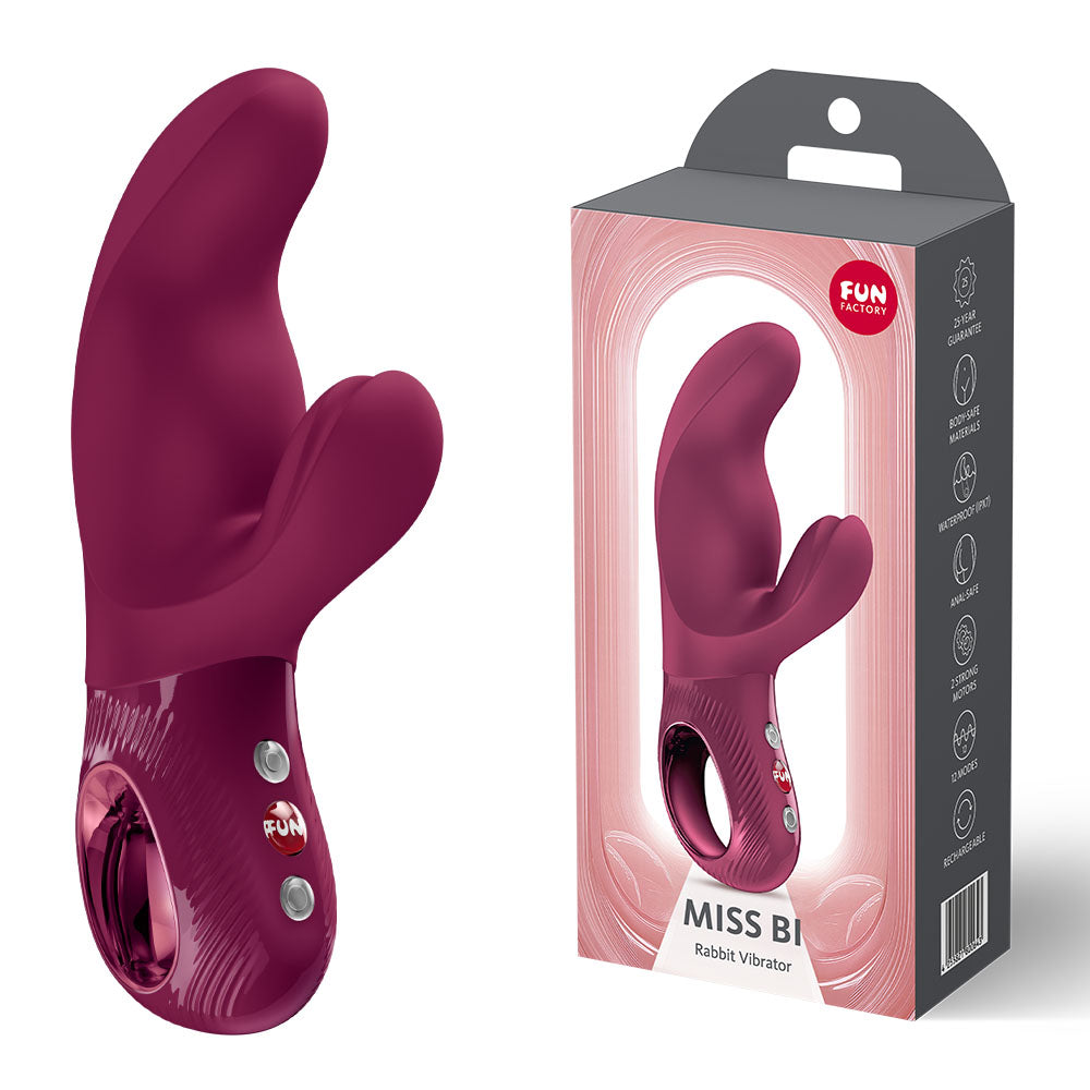 Fun Factory MISS BI Rechargeable Rabbit Massager Rabbit Vibrators