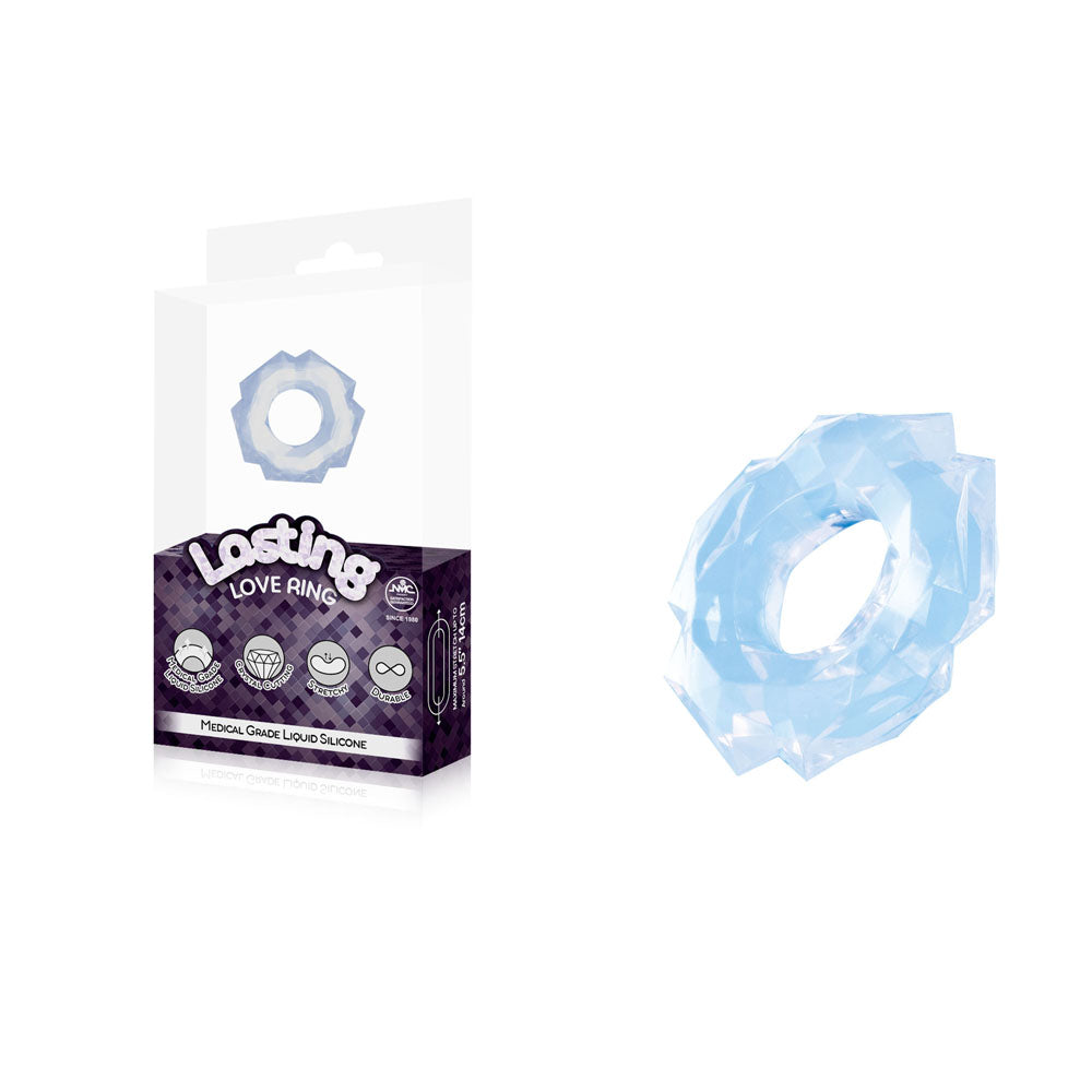 Excellent Power Lasting Love Stretchy Cock Ring Clear Stretchy Cock Rings