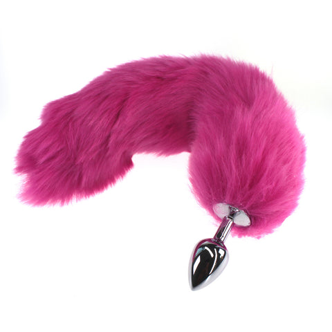 Elevate Your Intimate Moments - Faux Fox Tail Butt Plug - Butt Plugs