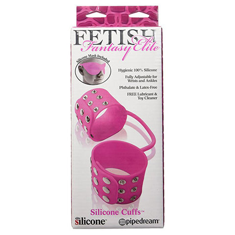 Fetish Fantasy Elite Bondage Play Silicone Cuffs - Novelty Vibrators