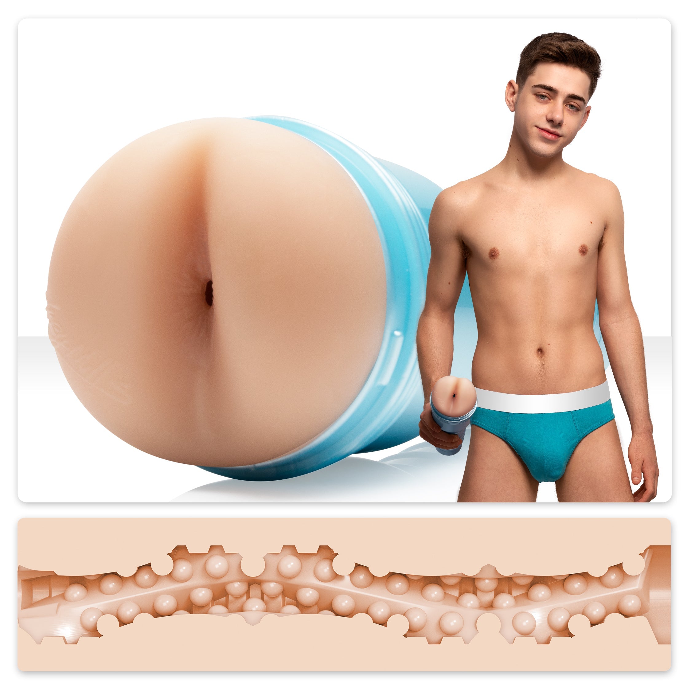 Fleshjack Boys Joey Mills Electric Male Masturbator Fleshlight Male Masturbators