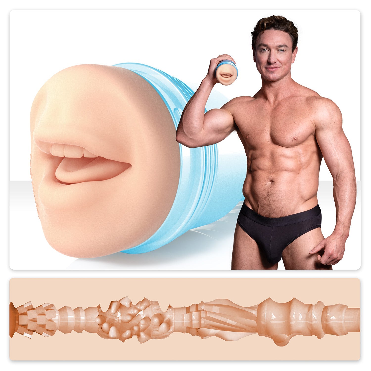 Fleshjack Boys Cade Maddox Fantasize Masturbators Default Title Masturbators and Strokers