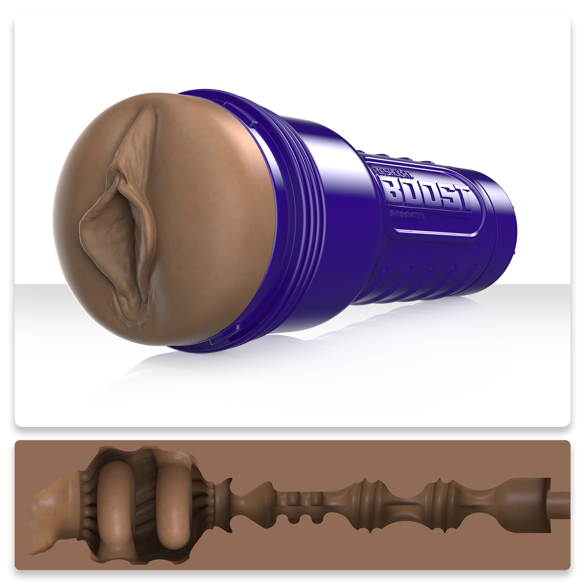 Fleshlight Boost Bang Realistic Pleasure Male Masturbator Masturbators and Strokers