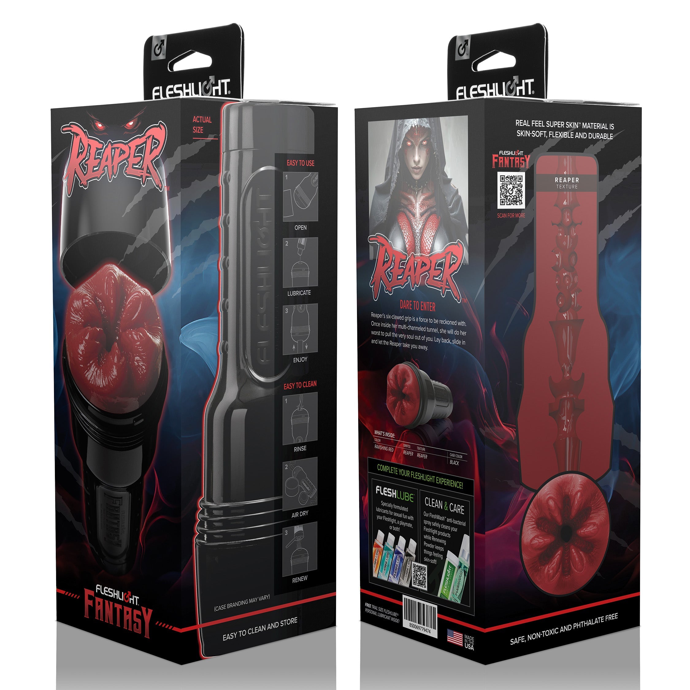 Fleshlight Fantasy Reaper Realistic Butt Masturbator Masturbators and Strokers