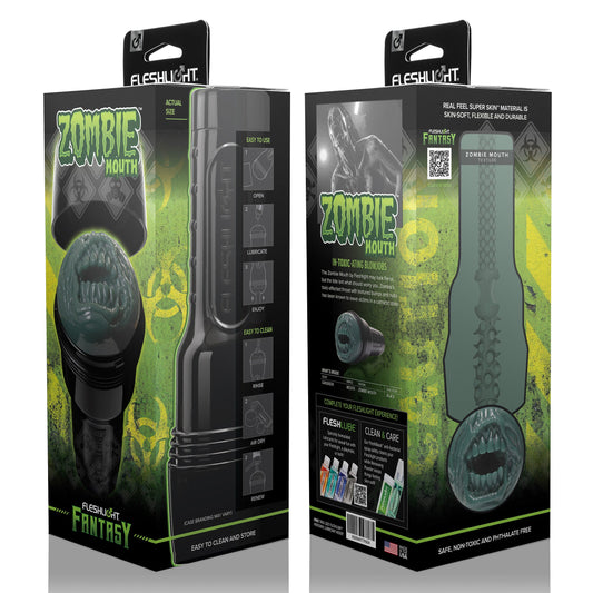 Fleshlight Fantasy Zombie Realistic Mouth Stroker Masturbators and Strokers