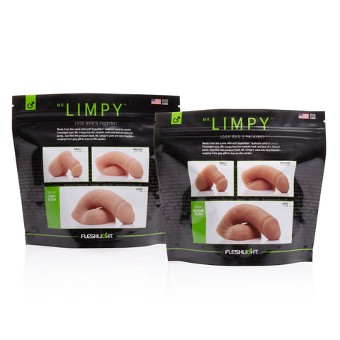 Fleshlight Limpy Medium Bendable Realistic Dong Flesh - Realistic Dildos