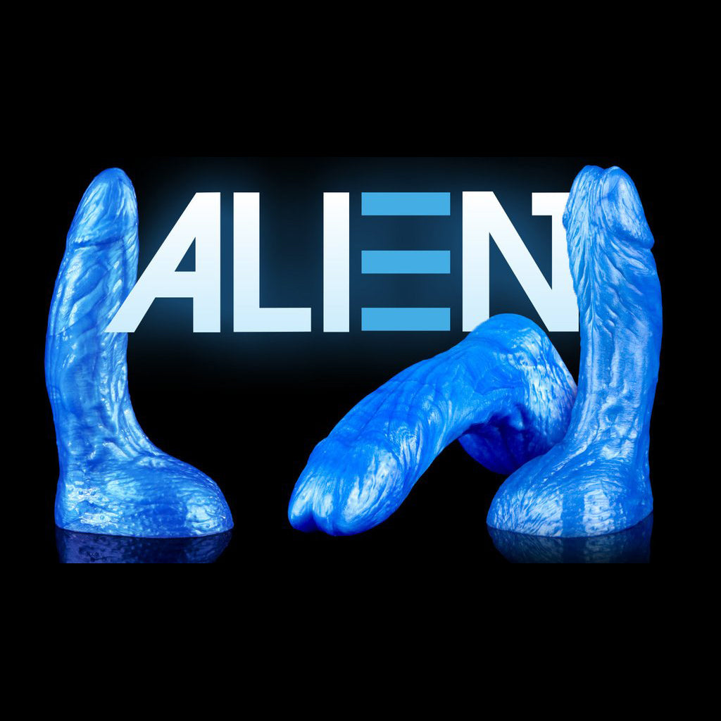 Fleshlight Freaks Alien Fantasy Silicone Dildo Realistic Dildos