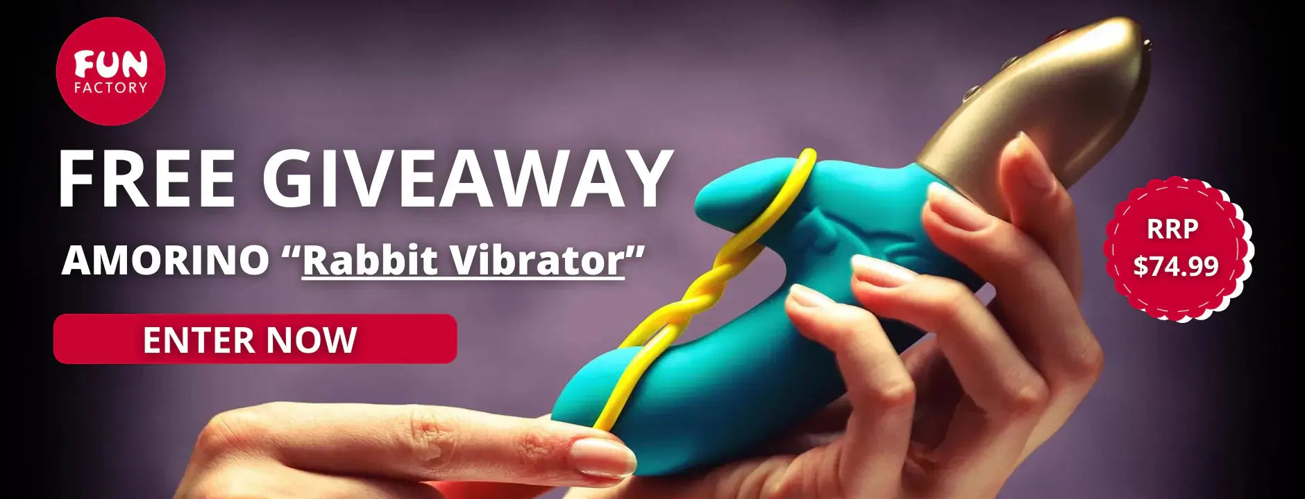 Free Giveaway Amorino Rabbit Vibrator