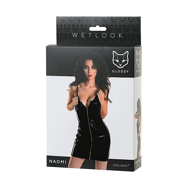 Glossy Naomi Wetlook Dress by ToyFa - Babydolls and Chemises