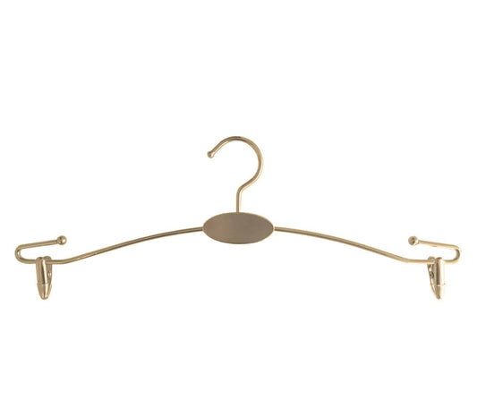 Love In Leather Sturdy Metal Hanger For Lingerie Gold Her Fetish