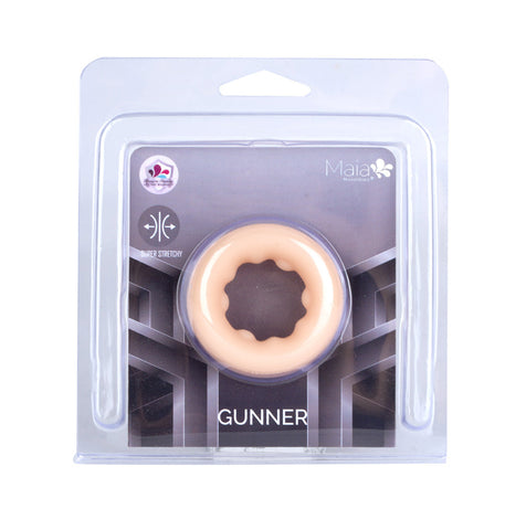 Maia GUNNER Super Stretchy Silicone Cock Ring - Stretchy Cock Rings
