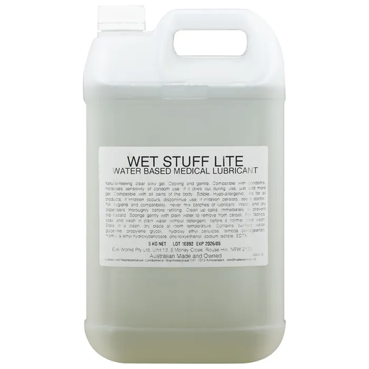 Wet Stuff Lite Water Base Lubricant 5kg Water Based Lubes