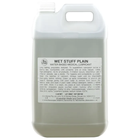 Wet Stuff With Vitamin E Lubricant Pump Top - Water Based Lubes