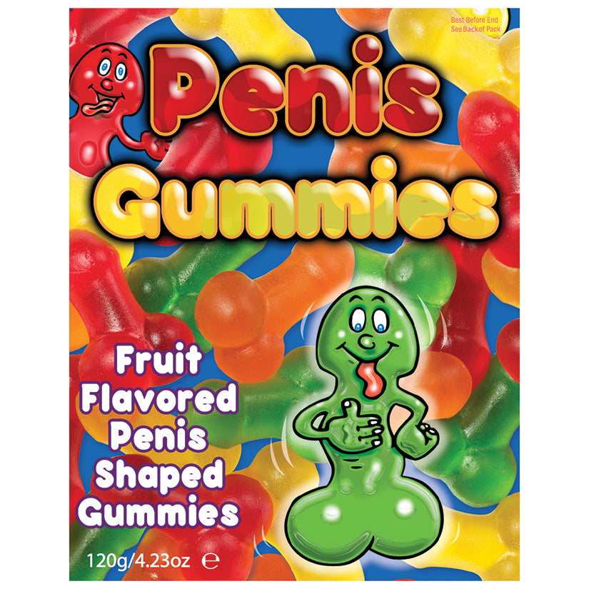 Hott Products Fruit Flavoured Edible Penis Gummies Party Gifts and Novelties
