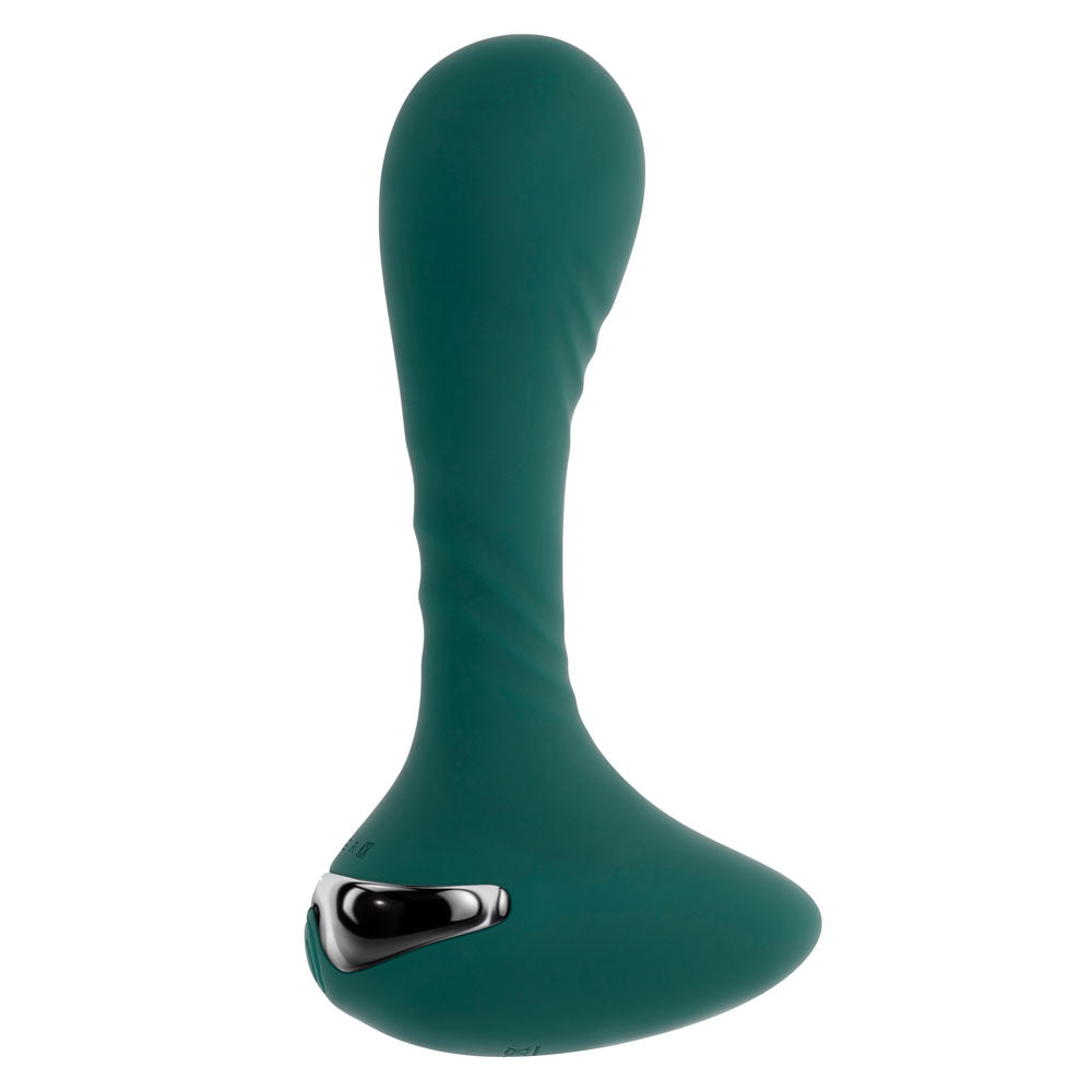 Gender X GOES ANYWHERE Rechargeable Anal Vibrator Green Anal Vibrators