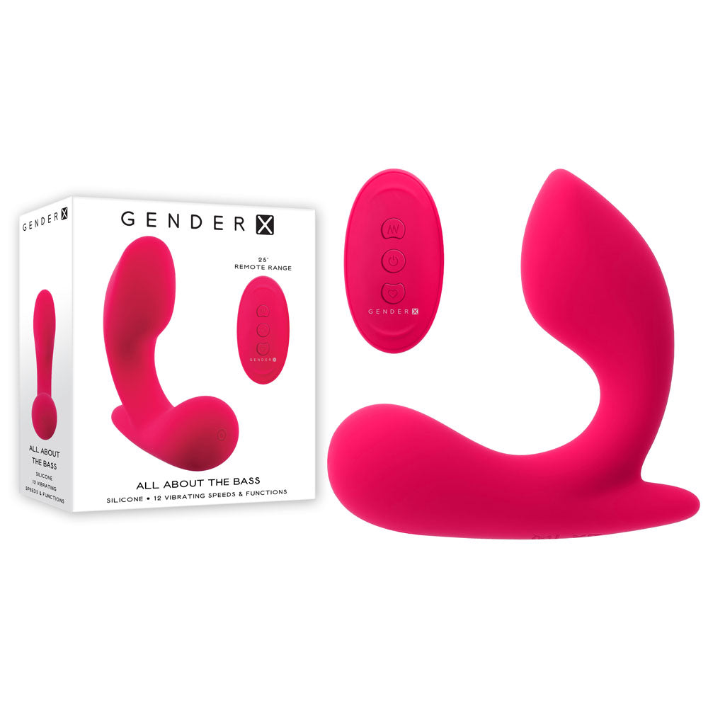 Gender X ALL ABOUT THE BASS Remote Controlled Wearable Vibrator Remote Control Vibrators