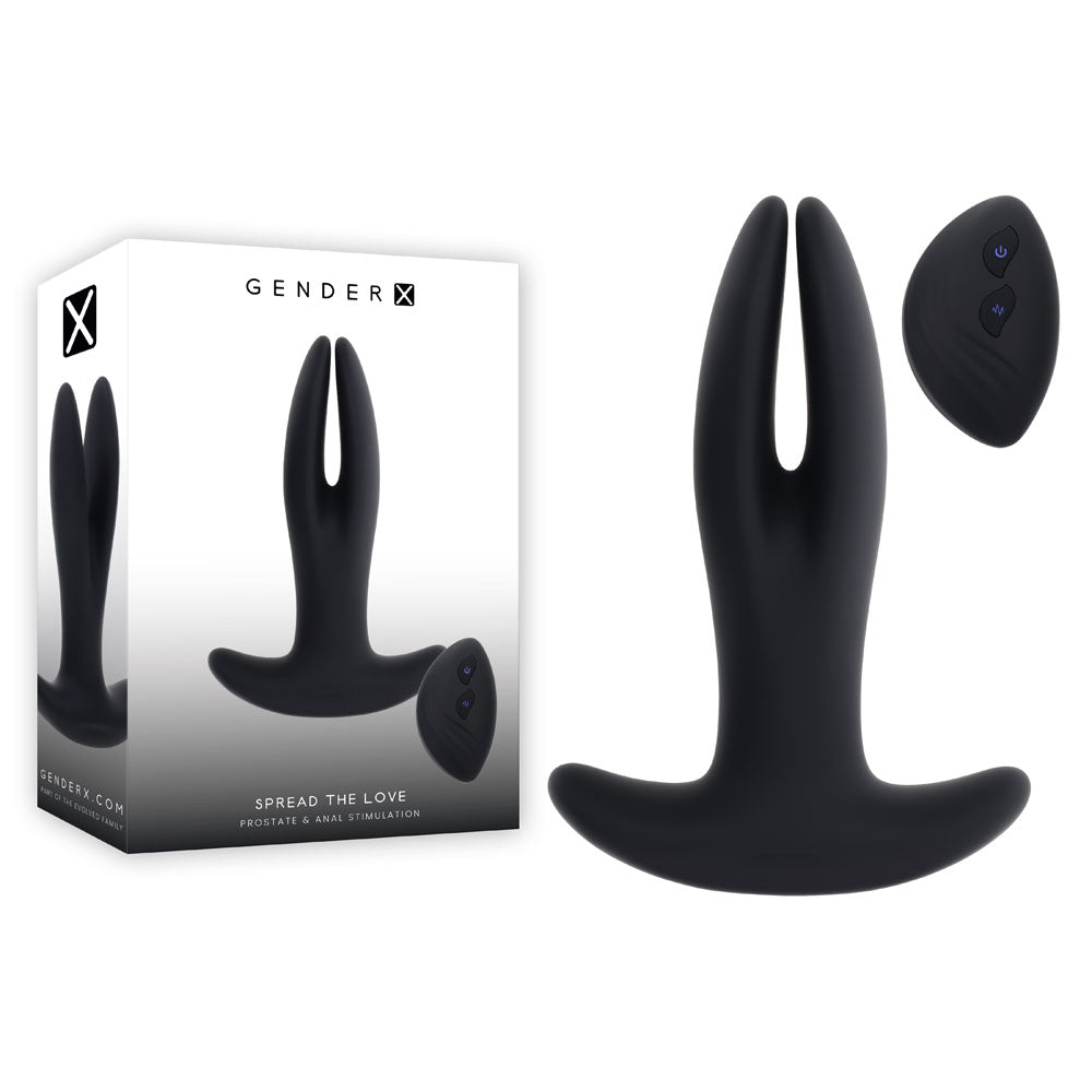 Gender X SPREAD THE LOVE Anal Plug with Wireless Remote Butt Plugs