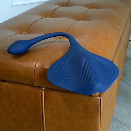 Gender X DAILY GRIND Vibrating Grinding Pad with Anal Plug - Clit Ticklers and Pulsators