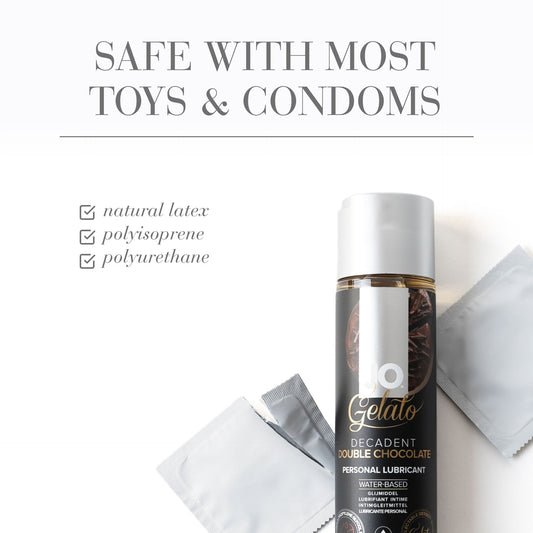 System Jo Gelato Decadent Double Chocolate Lubricant 30ml - Lubricants and Lotions