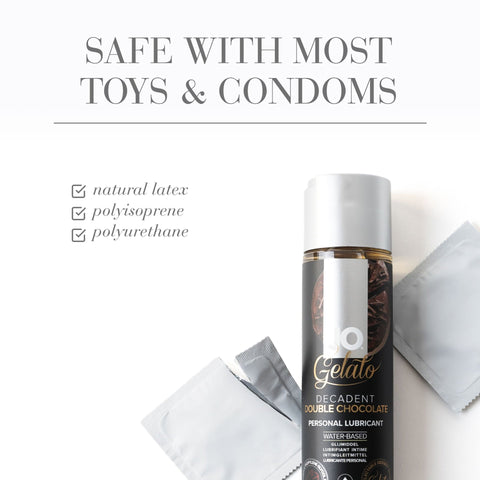 System Jo Gelato Decadent Double Chocolate Lubricant 30ml - Lubricants and Lotions