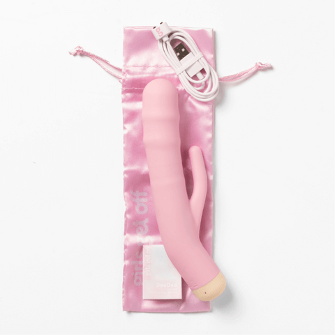 Girls Get Off DeeDee USB Rechargeable Thrusting Rabbit Vibe - Rabbit Vibrators