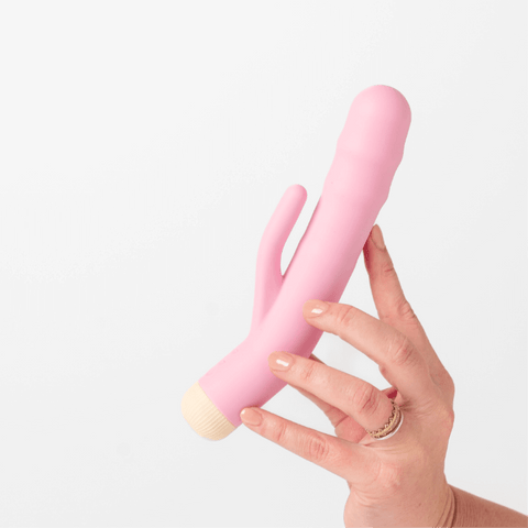 Girls Get Off DeeDee USB Rechargeable Thrusting Rabbit Vibe - Rabbit Vibrators