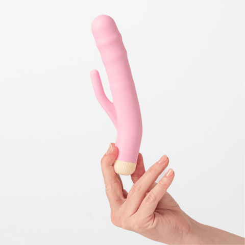 Girls Get Off DeeDee USB Rechargeable Thrusting Rabbit Vibe - Rabbit Vibrators