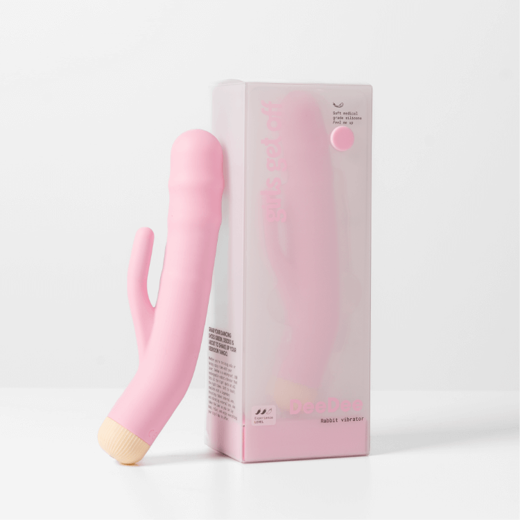 Girls Get Off DeeDee USB Rechargeable Thrusting Rabbit Vibe Rabbit Vibrators