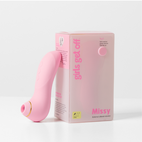 Girls Get Off Missy Air Pulse Clitoral Stimulator - Clit Ticklers and Pulsators