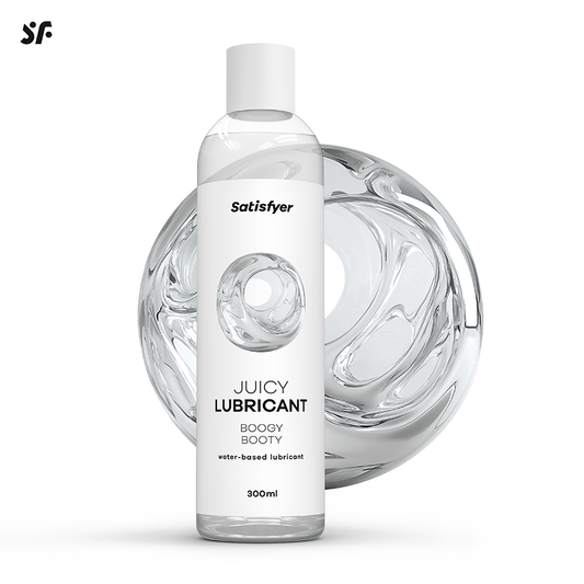 Satisfyer Juicy Boogy Booty Water Based Anal Lubricant - Water Based Lubes